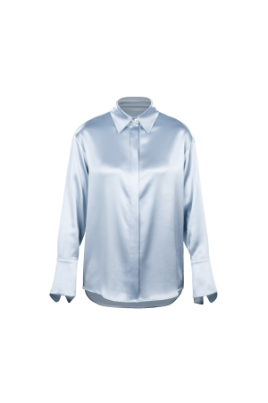 BLEUE Silk Blouse