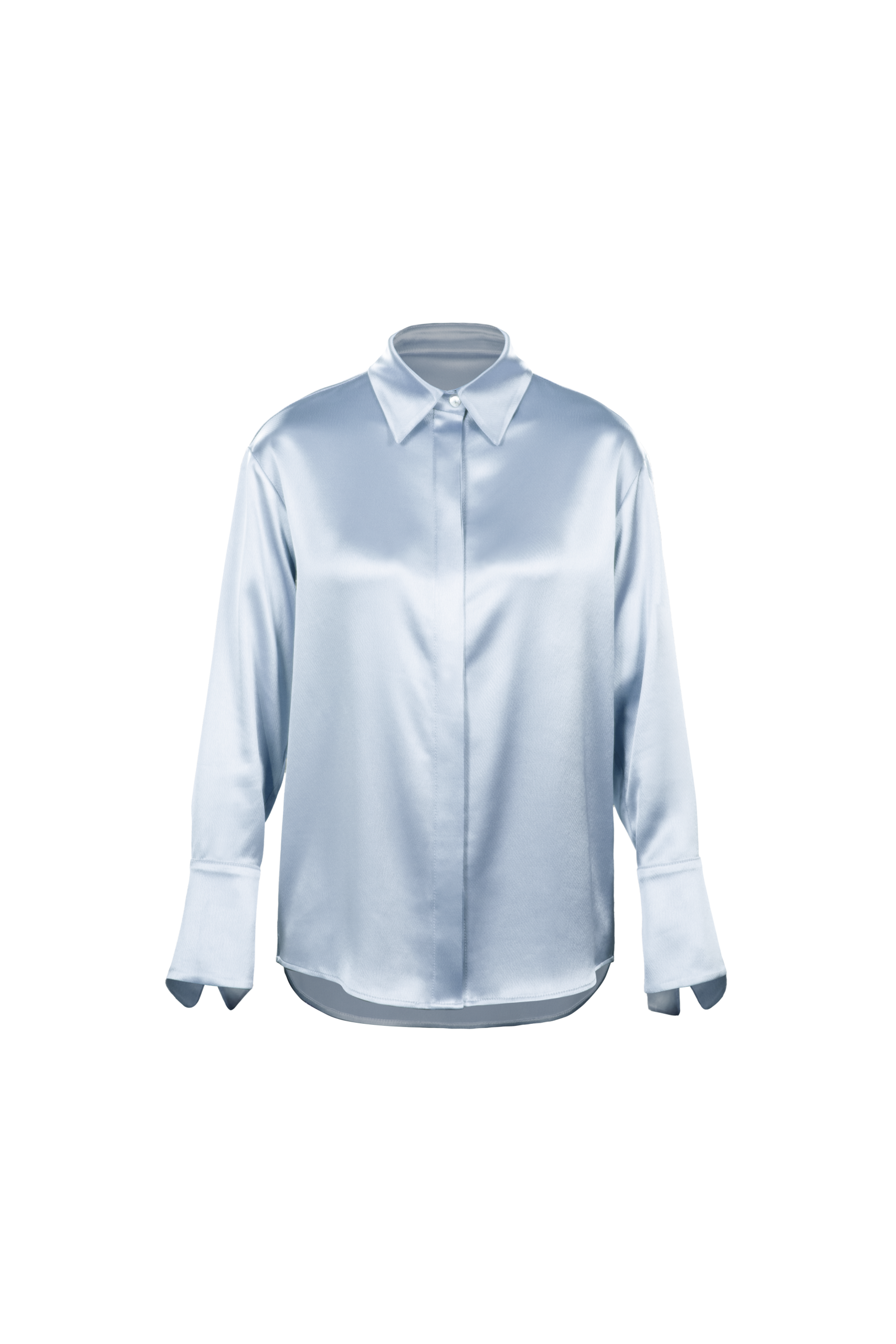 BLEUE Silk Blouse